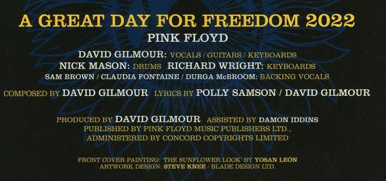 Pink Floyd Credits