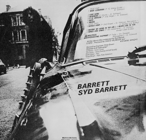Barrett album, back cover