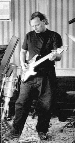Gilmour, Astoria studio, 1993.