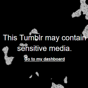 This Tumblr may contain sensitive media.