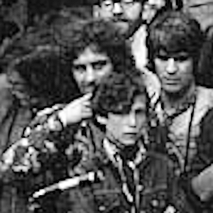 Charlie Weedon (left), Rolling Stones roadie, friend of Syd Barrett